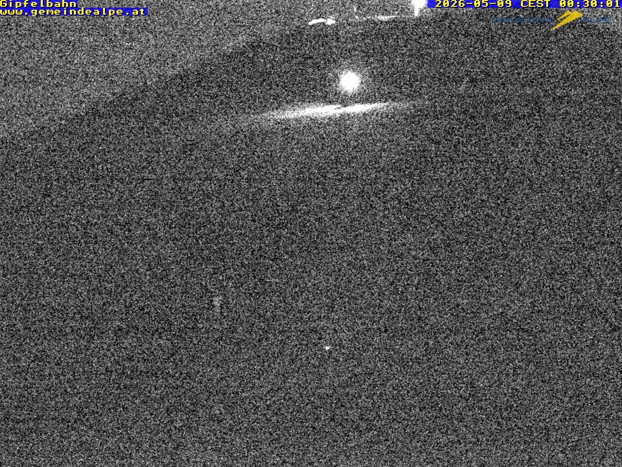 Archiv Foto Webcam Gemeindealpe Gipfelbahn und Gipfel