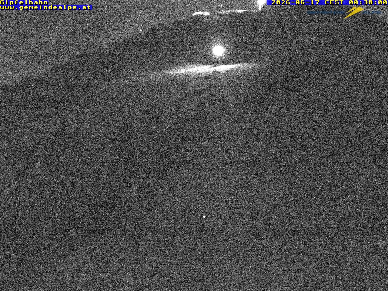 Archiv Foto Webcam Gemeindealpe Gipfelbahn und Gipfel