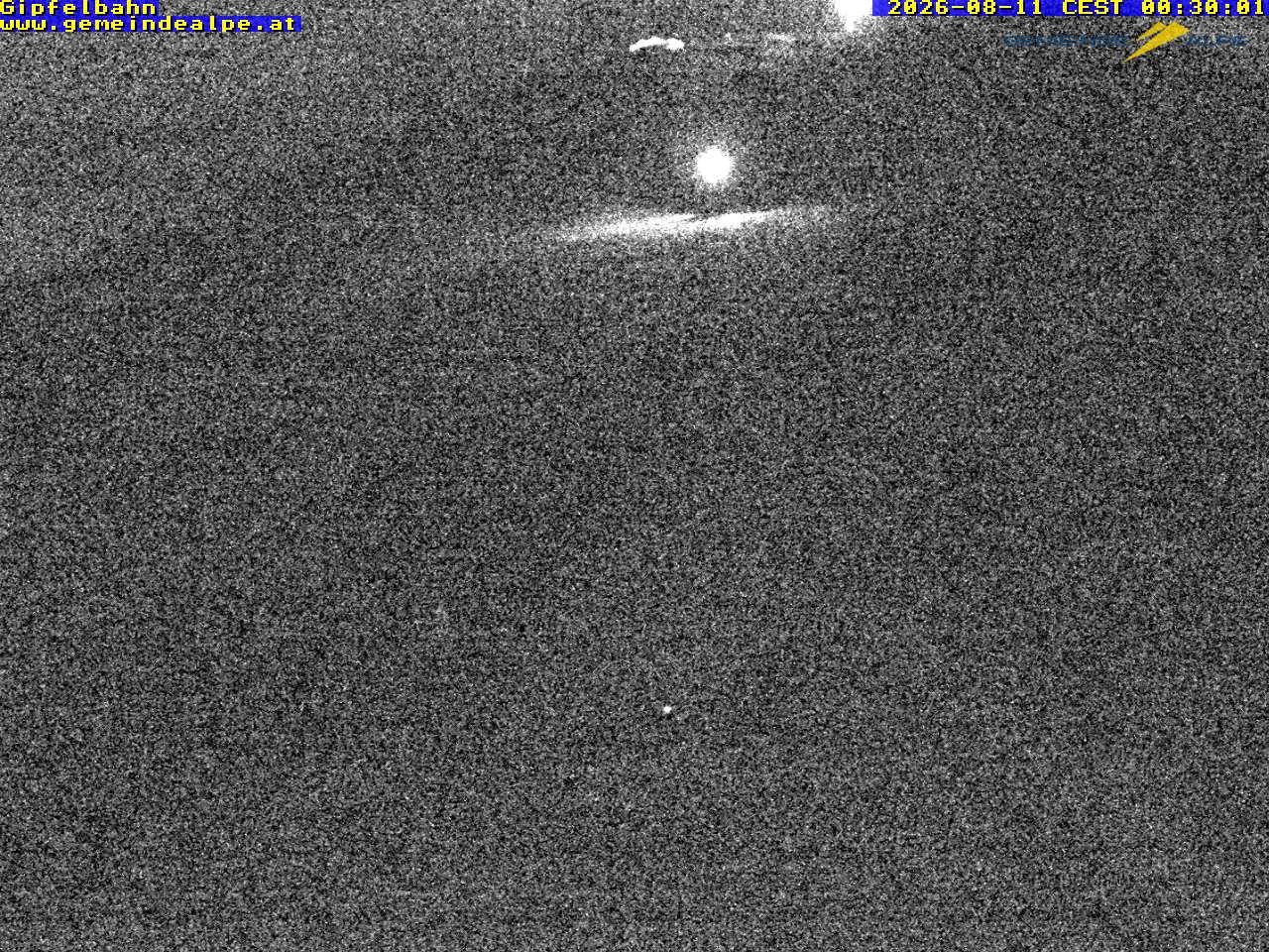 Archiv Foto Webcam Gemeindealpe Gipfelbahn und Gipfel