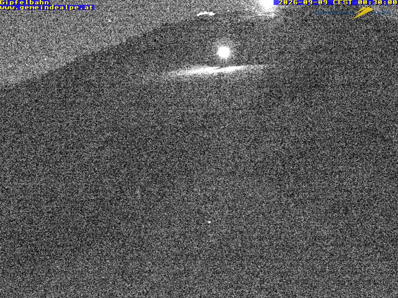 Archiv Foto Webcam Gemeindealpe Gipfelbahn und Gipfel