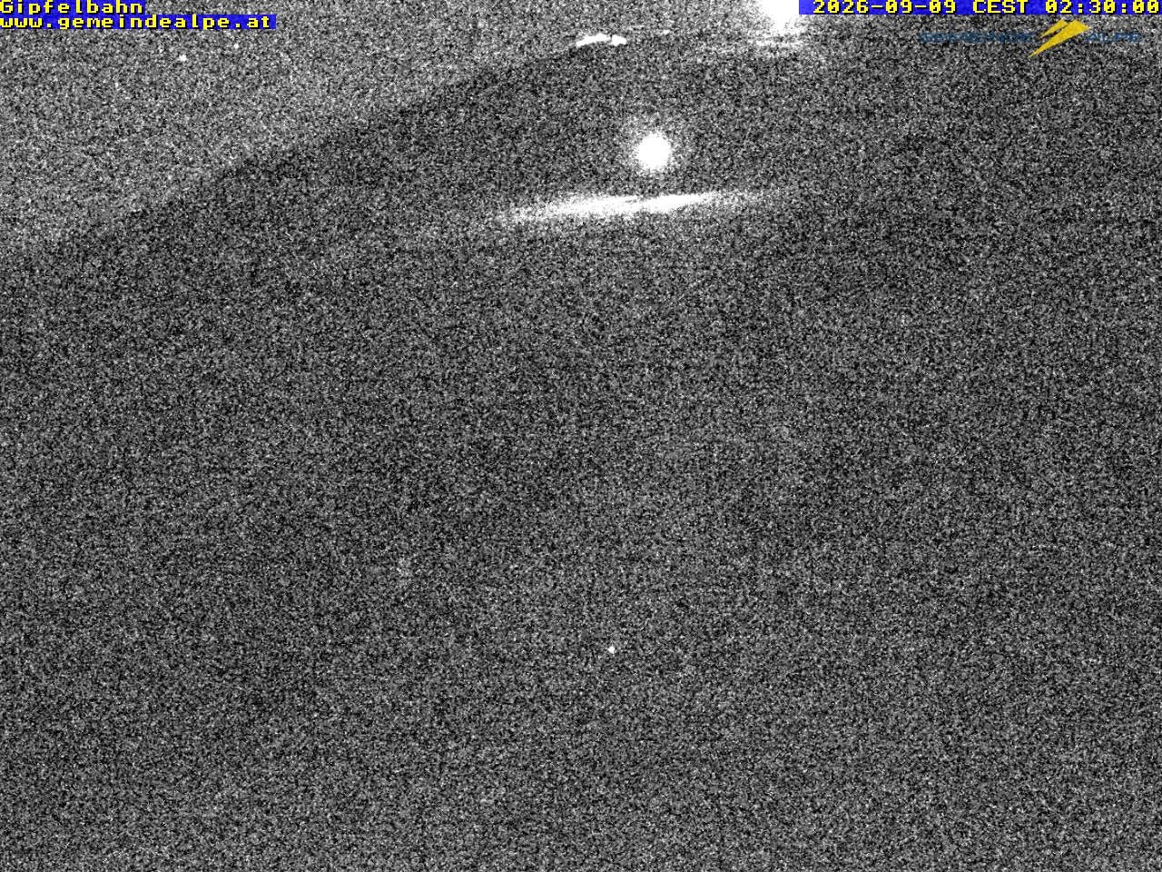 Archiv Foto Webcam Gemeindealpe Gipfelbahn und Gipfel