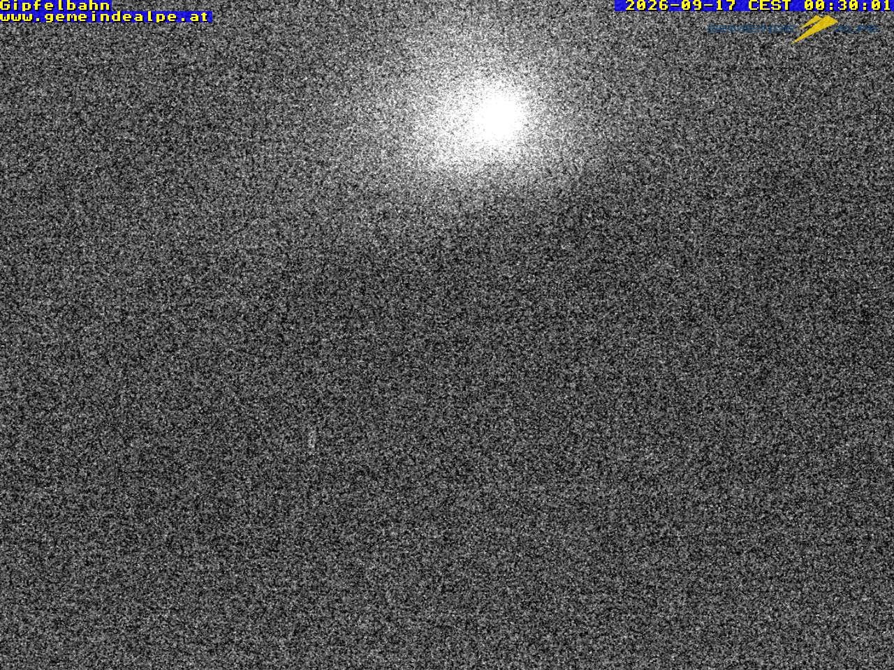 Archiv Foto Webcam Gemeindealpe Gipfelbahn und Gipfel