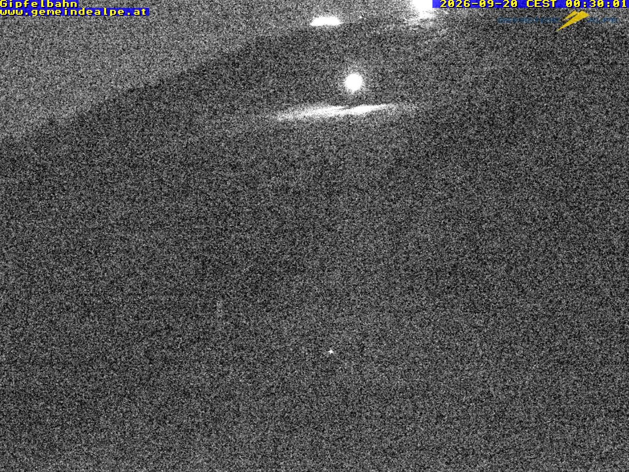 Archiv Foto Webcam Gemeindealpe Gipfelbahn und Gipfel