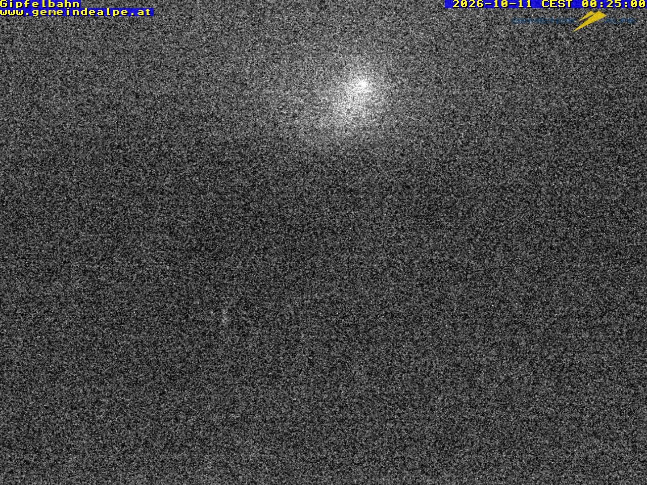 Archiv Foto Webcam Gemeindealpe Gipfelbahn und Gipfel