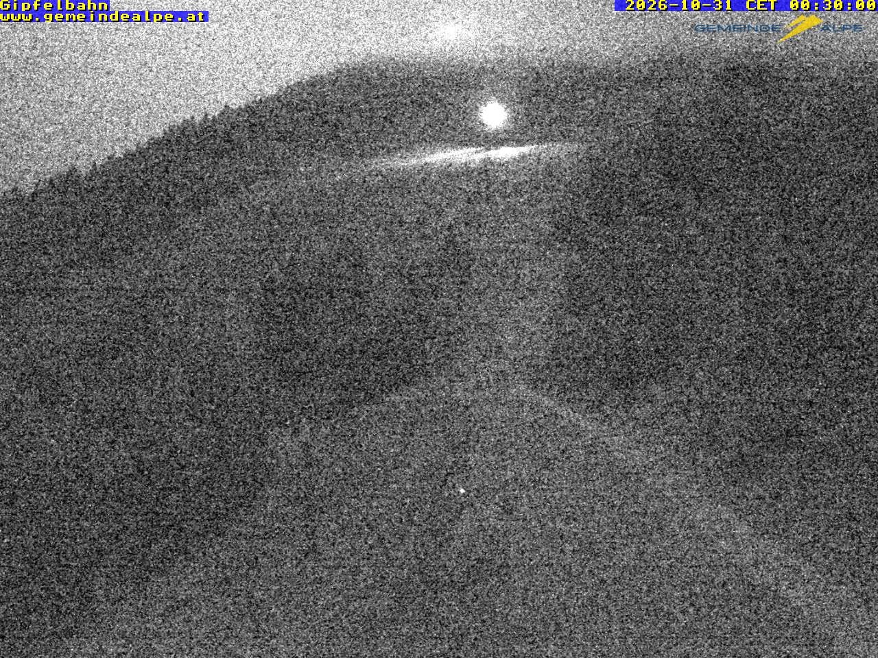 Archiv Foto Webcam Gemeindealpe Gipfelbahn und Gipfel