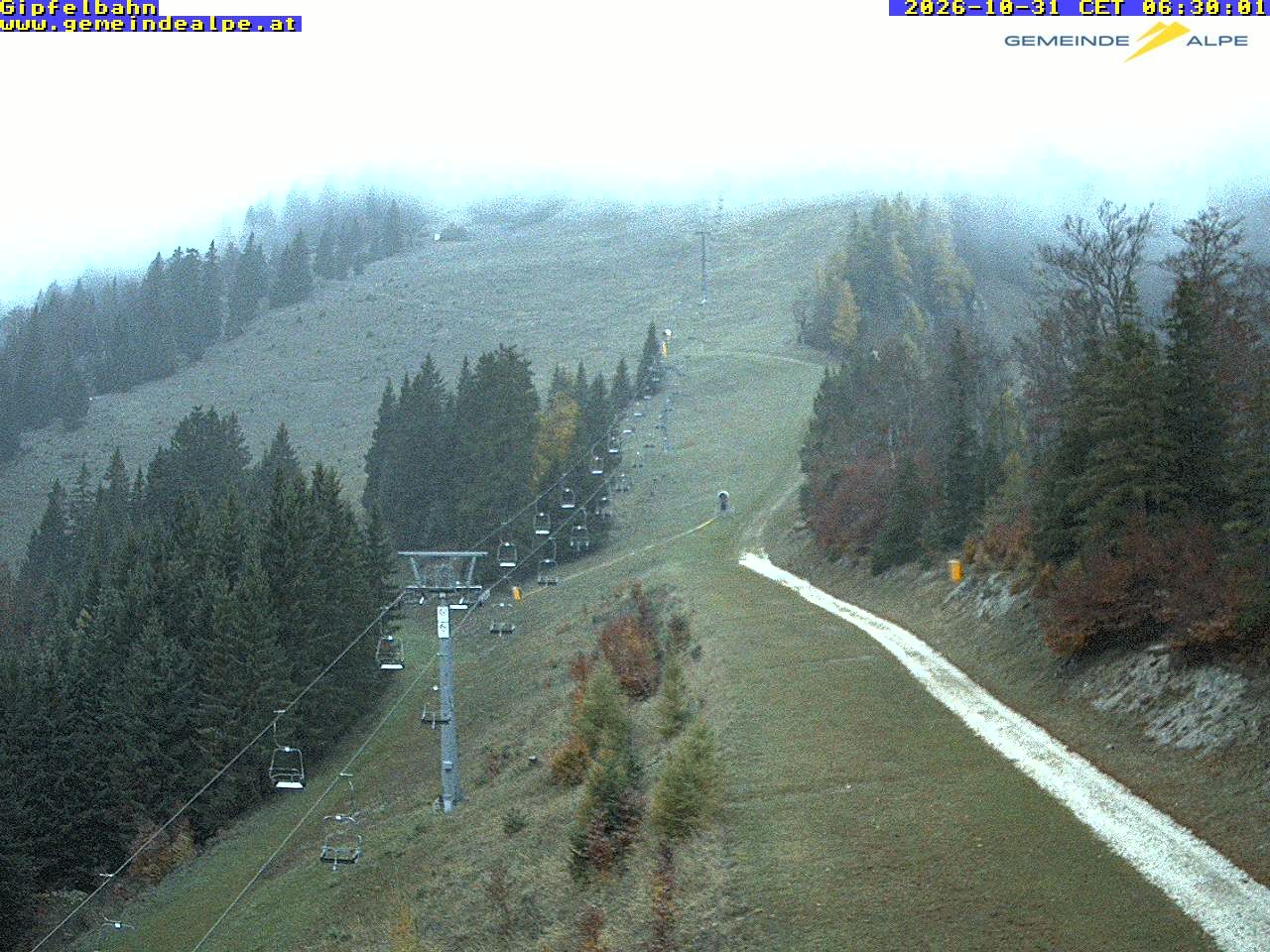 Archived image Webcam Gemeindealpe Summit