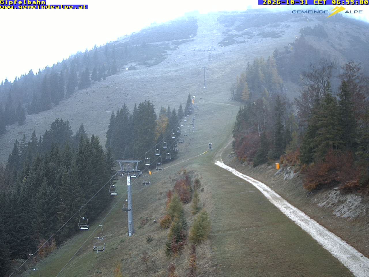 Archived image Webcam Gemeindealpe Summit