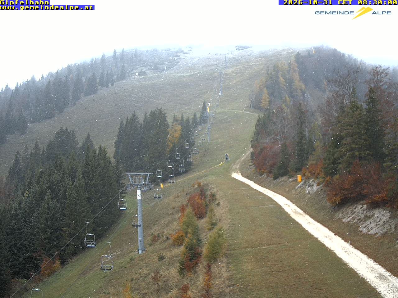 Archived image Webcam Gemeindealpe Summit