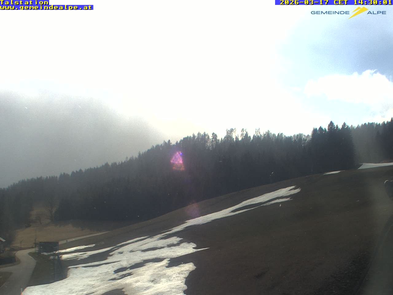 Archiv Foto Webcam Bodenbauerexpress Talstation