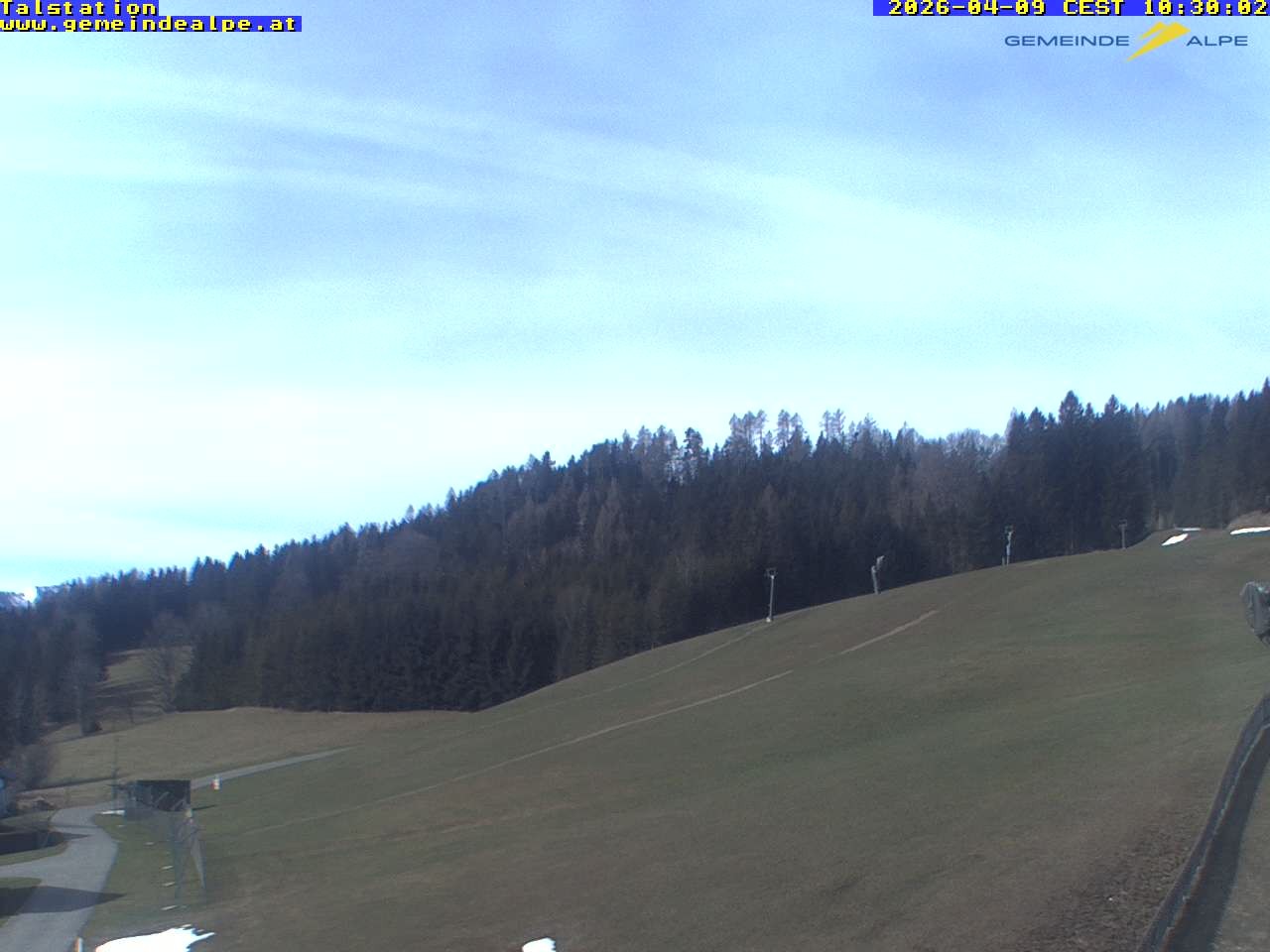 Archiv Foto Webcam Bodenbauerexpress Talstation