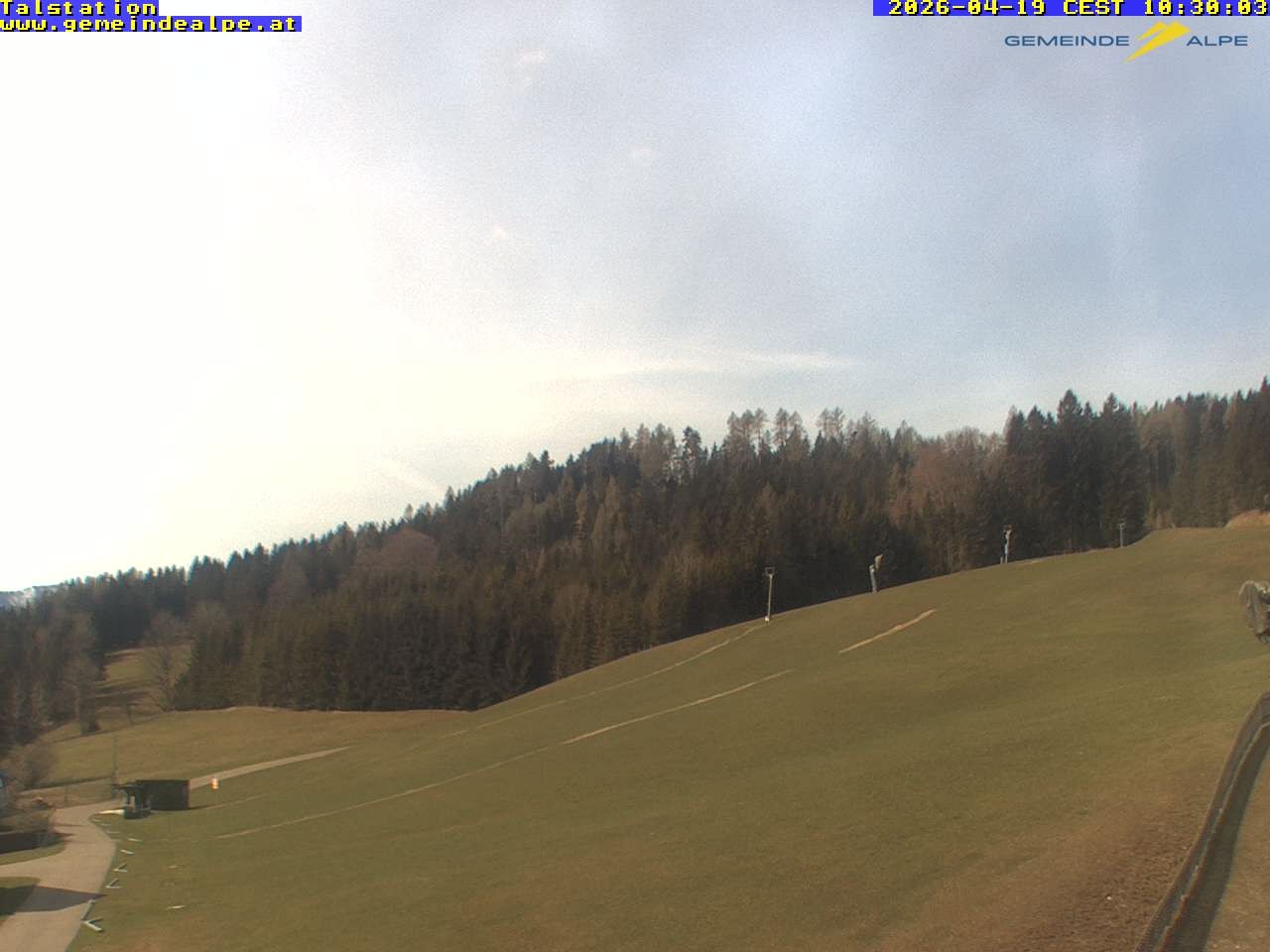 Archiv Foto Webcam Bodenbauerexpress Talstation