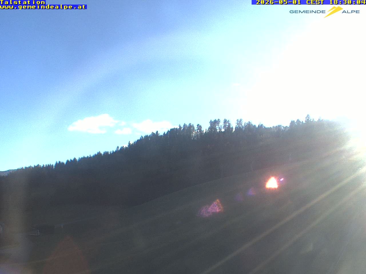 Archiv Foto Webcam Bodenbauerexpress Talstation