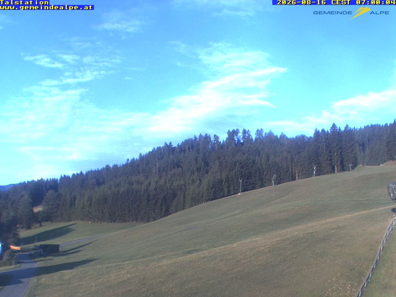Archiv Foto Webcam Bodenbauerexpress Talstation