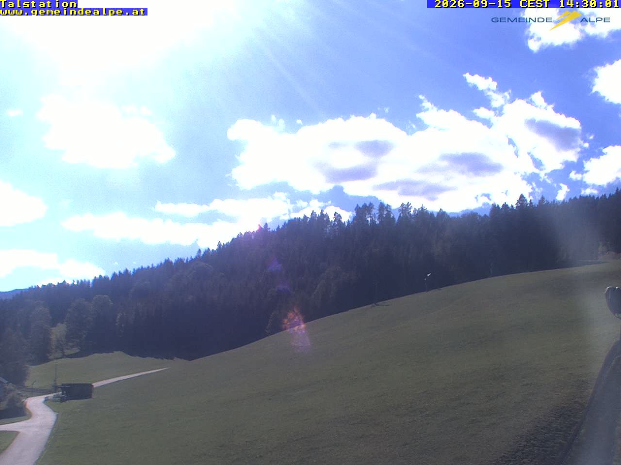 Archiv Foto Webcam Bodenbauerexpress Talstation