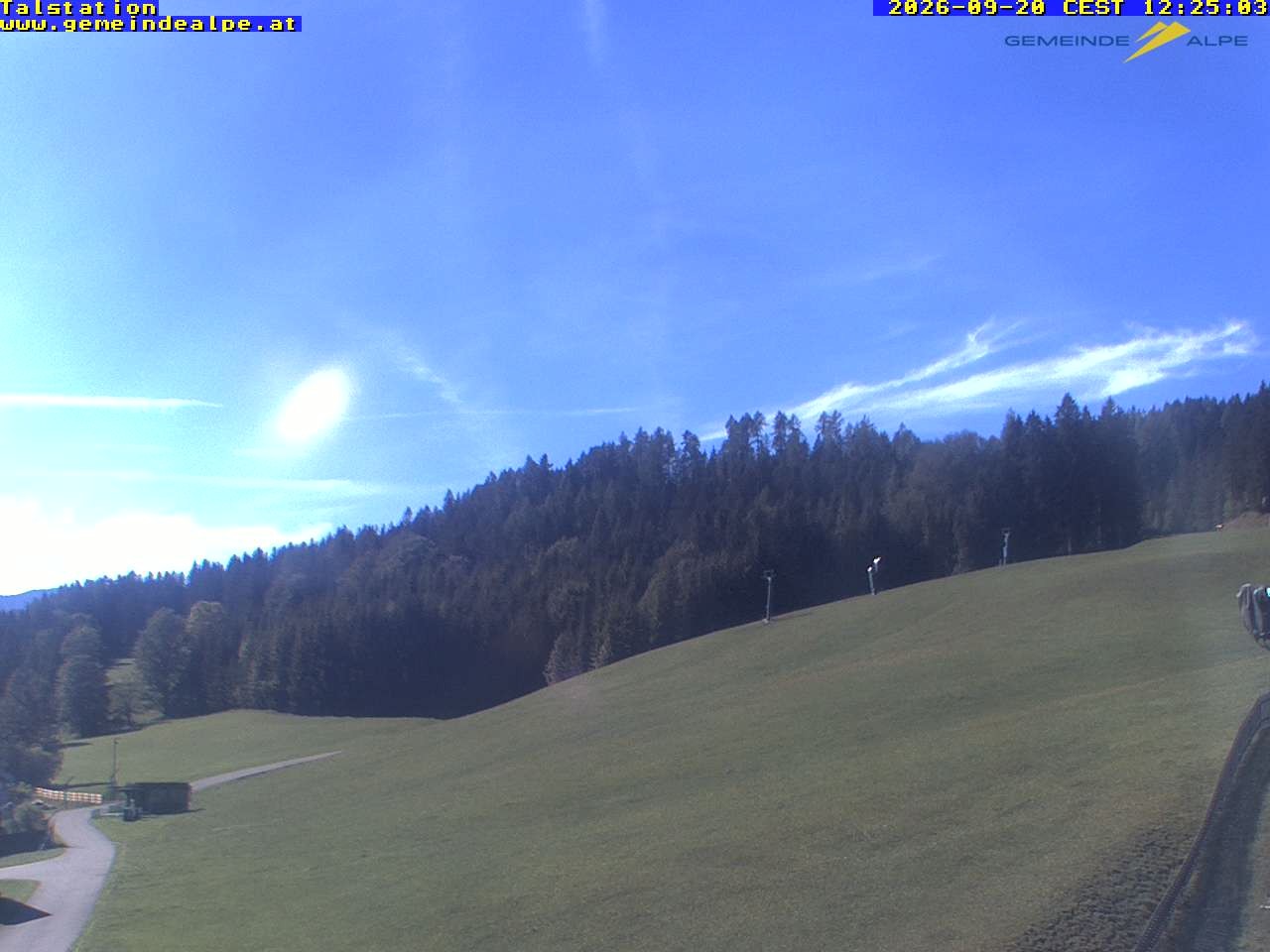 Archiv Foto Webcam Bodenbauerexpress Talstation