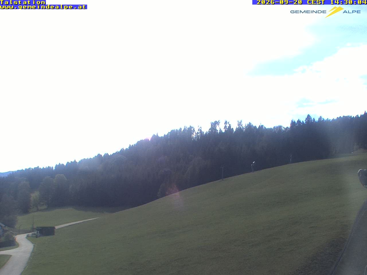 Archiv Foto Webcam Bodenbauerexpress Talstation
