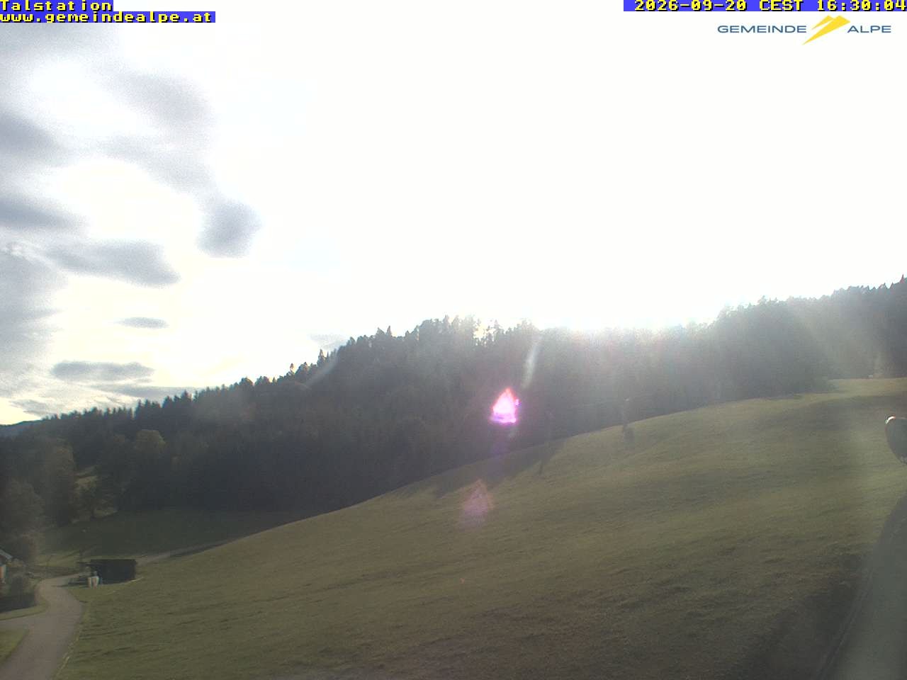 Archiv Foto Webcam Bodenbauerexpress Talstation