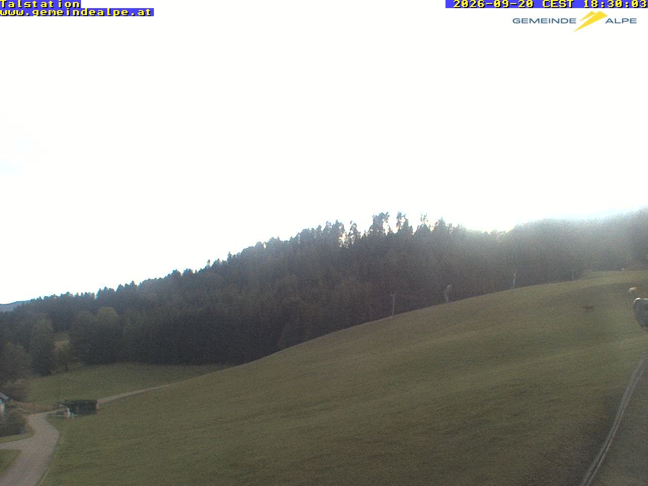 Archiv Foto Webcam Bodenbauerexpress Talstation