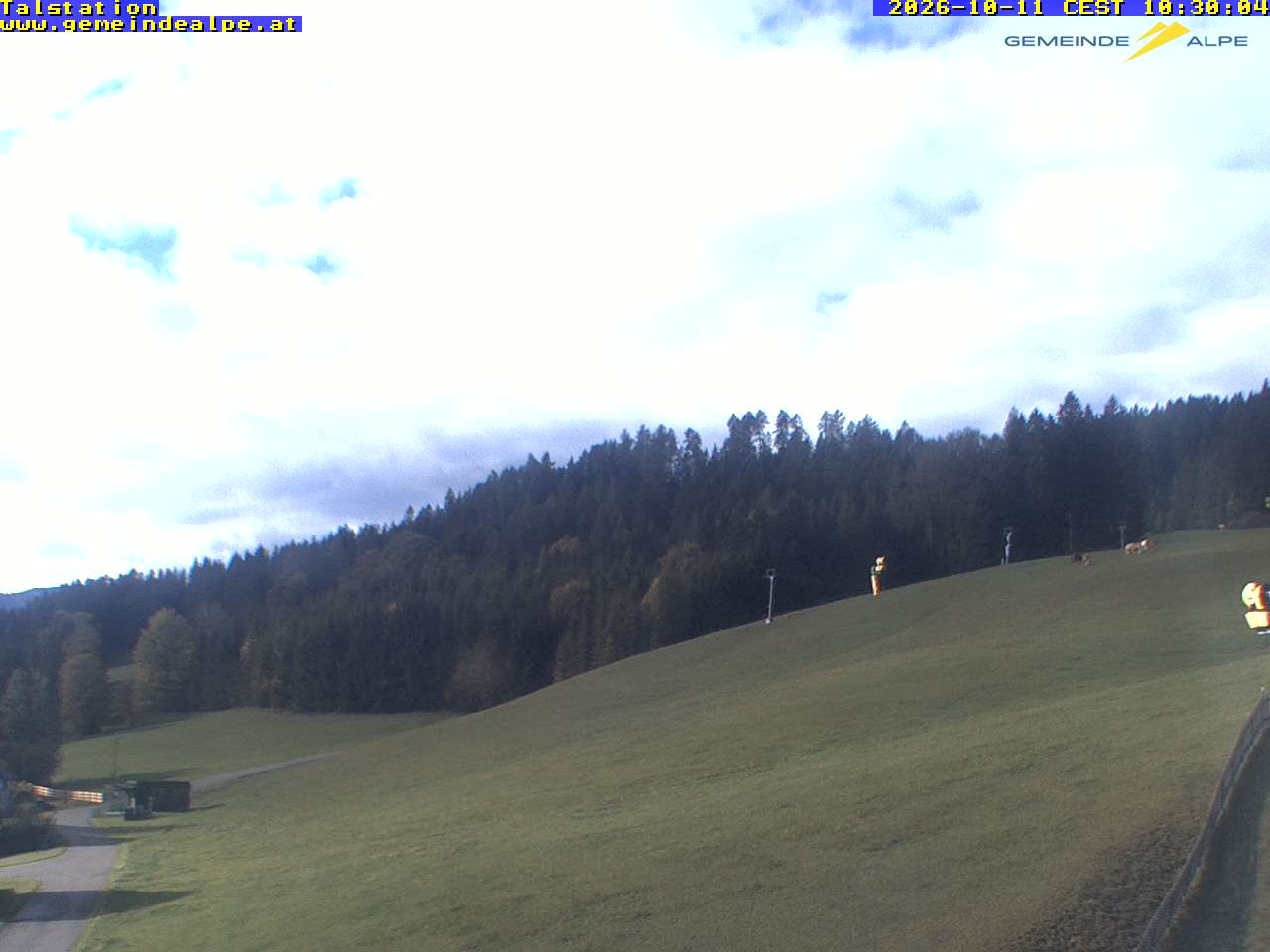 Archiv Foto Webcam Bodenbauerexpress Talstation