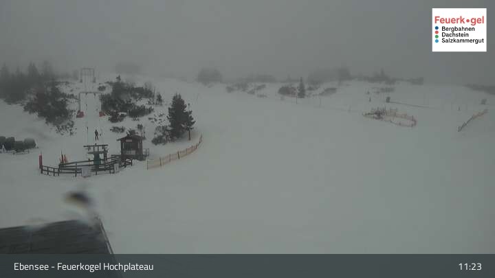 Archived image Webcam Feuerkogel/Ebensee