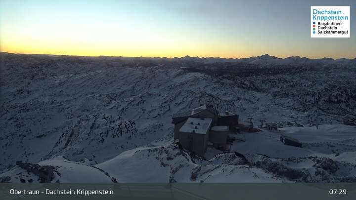 Archiv Foto Webcam Krippenstein (2109m) in Oberösterreich