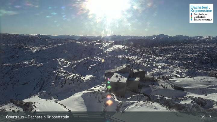 Archiv Foto Webcam Krippenstein (2109m) in Oberösterreich