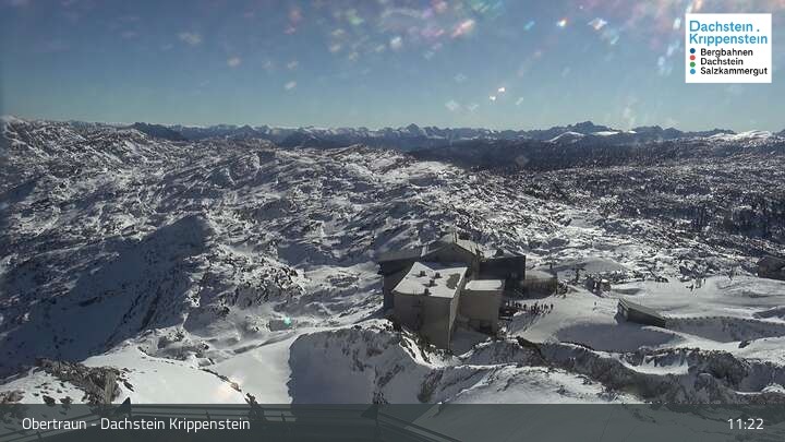 Archiv Foto Webcam Krippenstein (2109m) in Oberösterreich