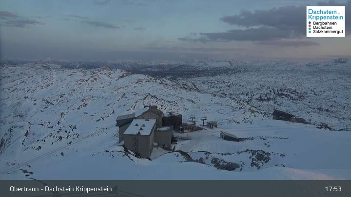 Archived image Webcam Krippenstein (2109m) in Upper Austria