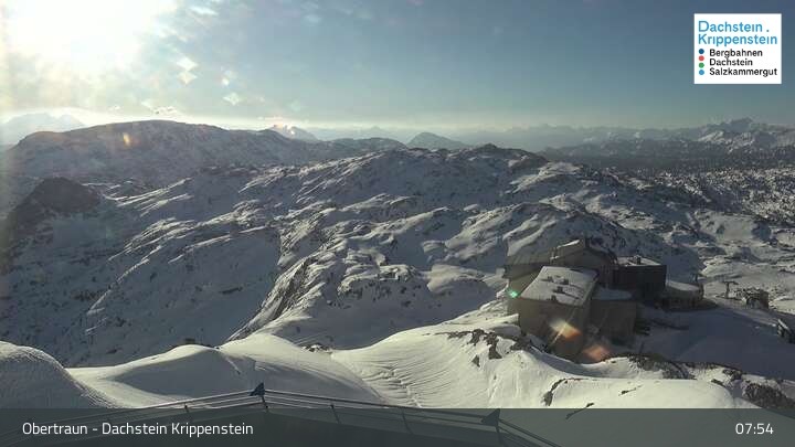 Archived image Webcam Krippenstein (2109m) in Upper Austria