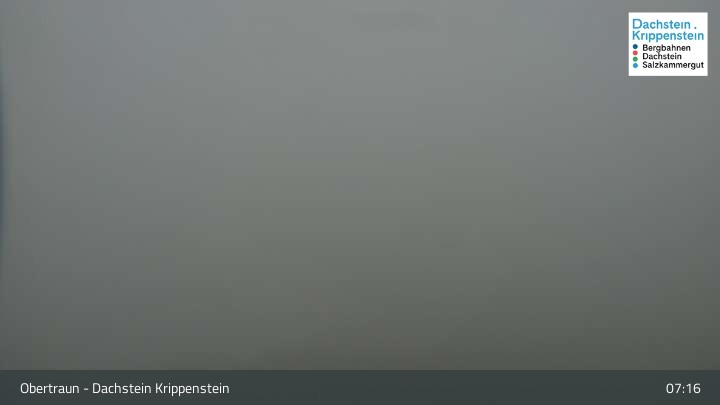 Archived image Webcam Krippenstein (2109m) in Upper Austria