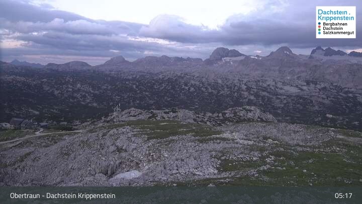 Archived image Webcam Krippenstein (2109m) in Upper Austria