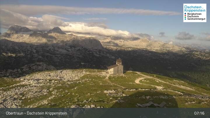Archiv Foto Webcam Krippenstein (2109m) in Oberösterreich