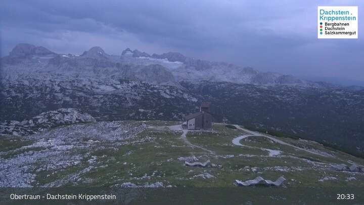 Archived image Webcam Krippenstein (2109m) in Upper Austria