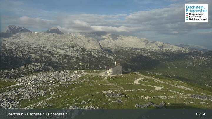 Archived image Webcam Krippenstein (2109m) in Upper Austria