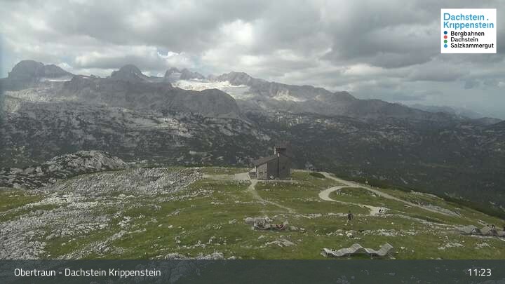 Archived image Webcam Krippenstein (2109m) in Upper Austria