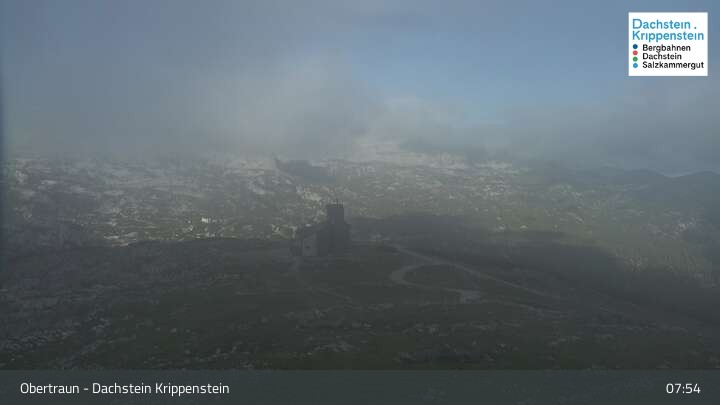 Archiv Foto Webcam Krippenstein (2109m) in Oberösterreich