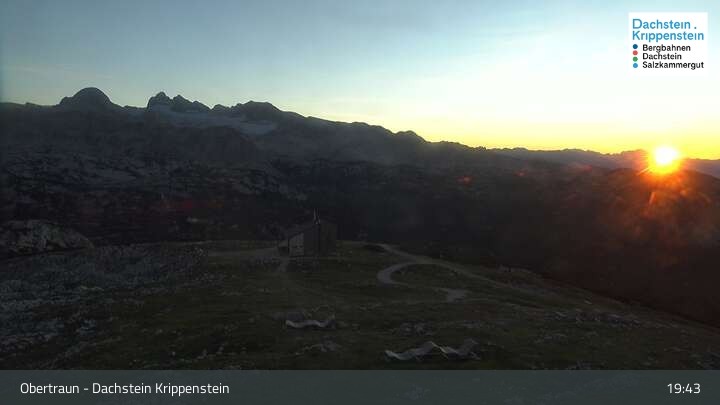Archived image Webcam Krippenstein (2109m) in Upper Austria