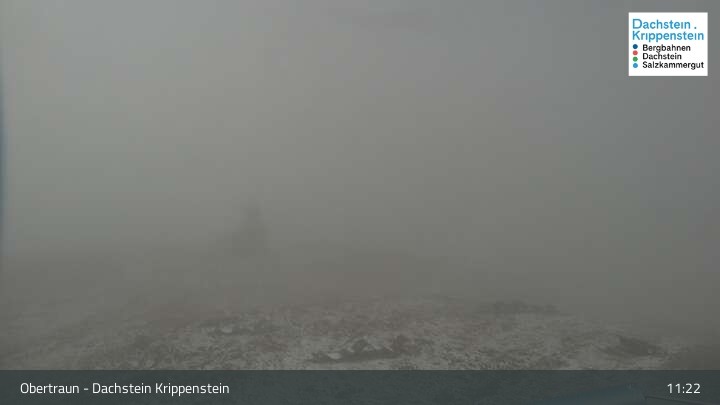 Archived image Webcam Krippenstein (2109m) in Upper Austria