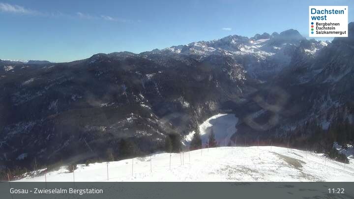 Archived image Webcam Gosau: Top station Panorama Jet Zwieselalm
