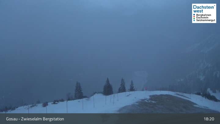 Archiv Foto Webcam Gosau: Zwieselalm Panorama Jet