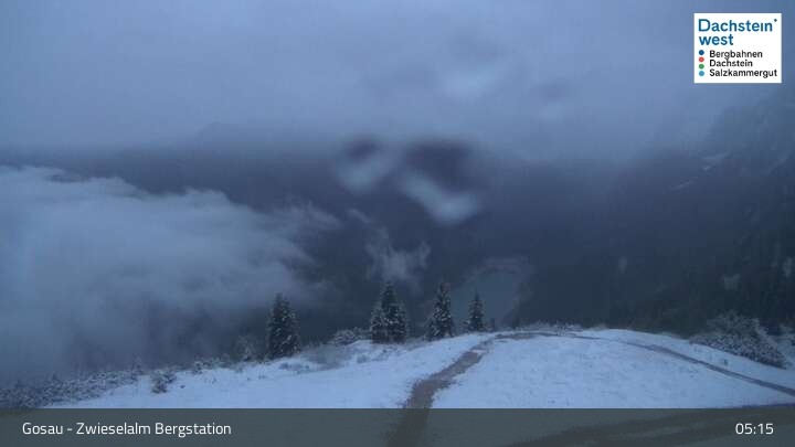 Archiv Foto Webcam Gosau: Zwieselalm Panorama Jet