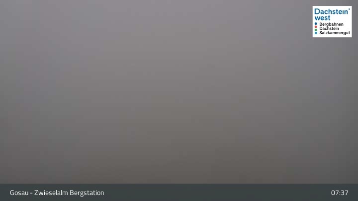 Archiv Foto Webcam Gosau: Zwieselalm Panorama Jet