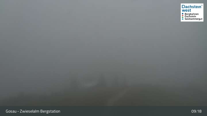 Archived image Webcam Gosau: Top station Panorama Jet Zwieselalm