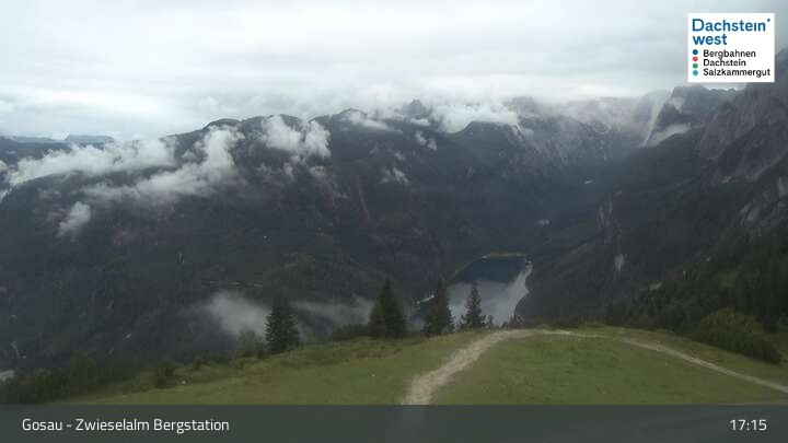 Archived image Webcam Gosau: Top station Panorama Jet Zwieselalm