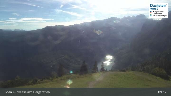 Archived image Webcam Gosau: Top station Panorama Jet Zwieselalm