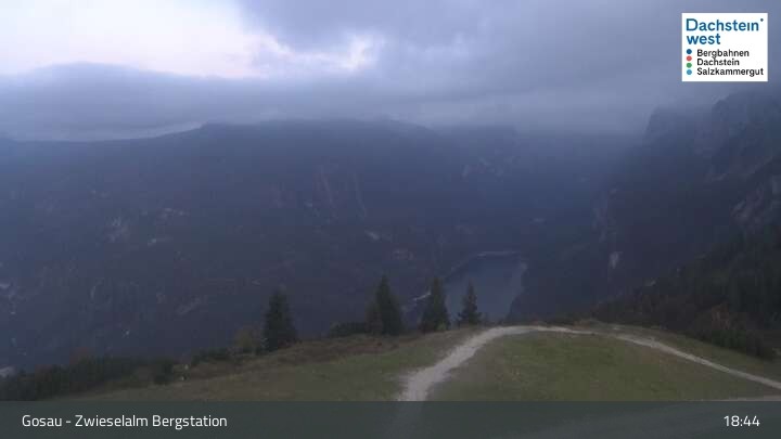 Archived image Webcam Gosau: Top station Panorama Jet Zwieselalm