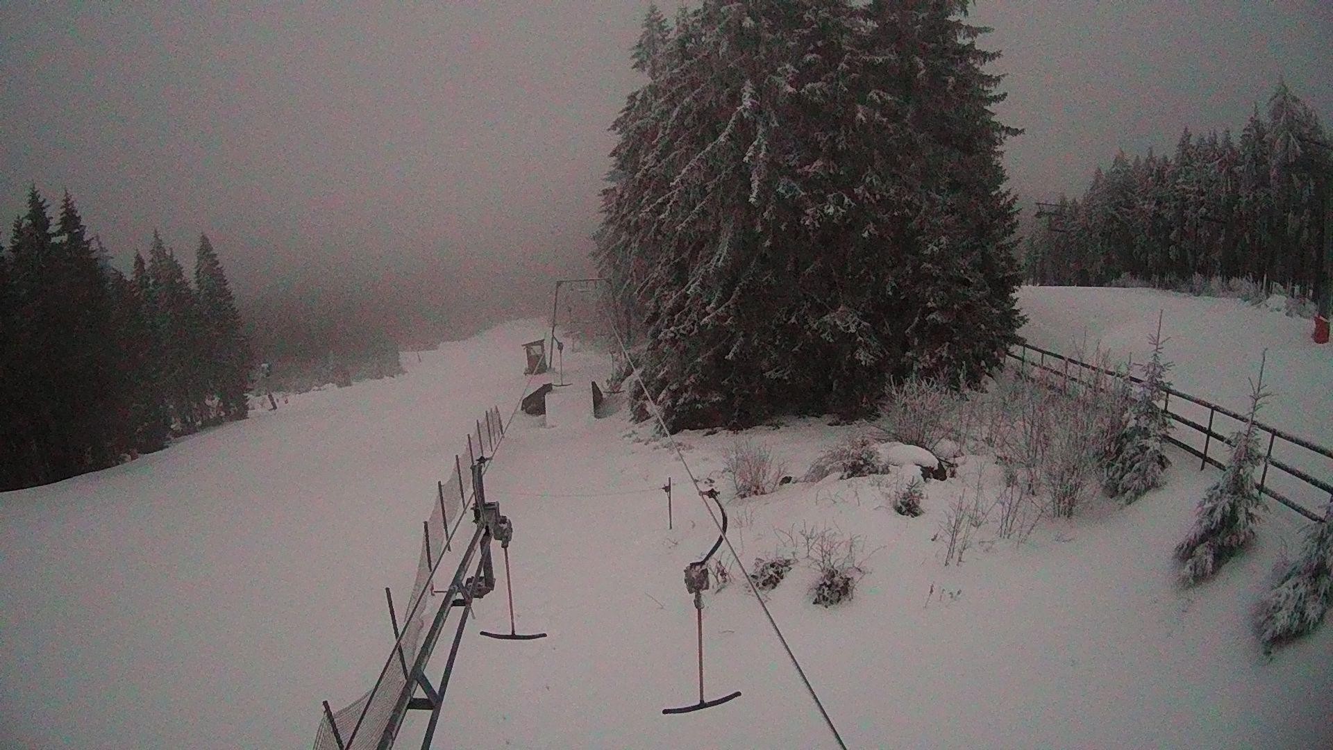 Archiv Foto Webcam Bergstation Sternsteinlifte im Mühlviertel