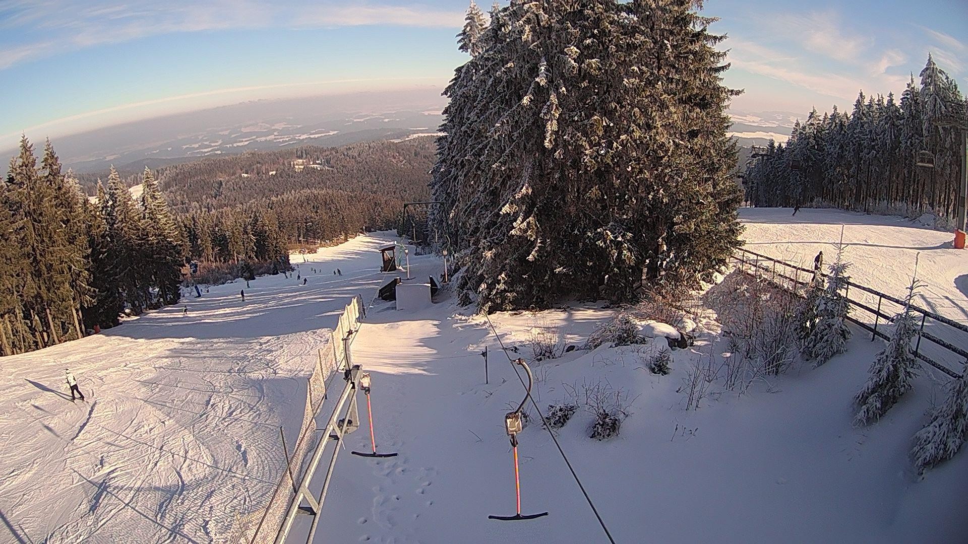 Archiv Foto Webcam Bergstation Sternsteinlifte im Mühlviertel