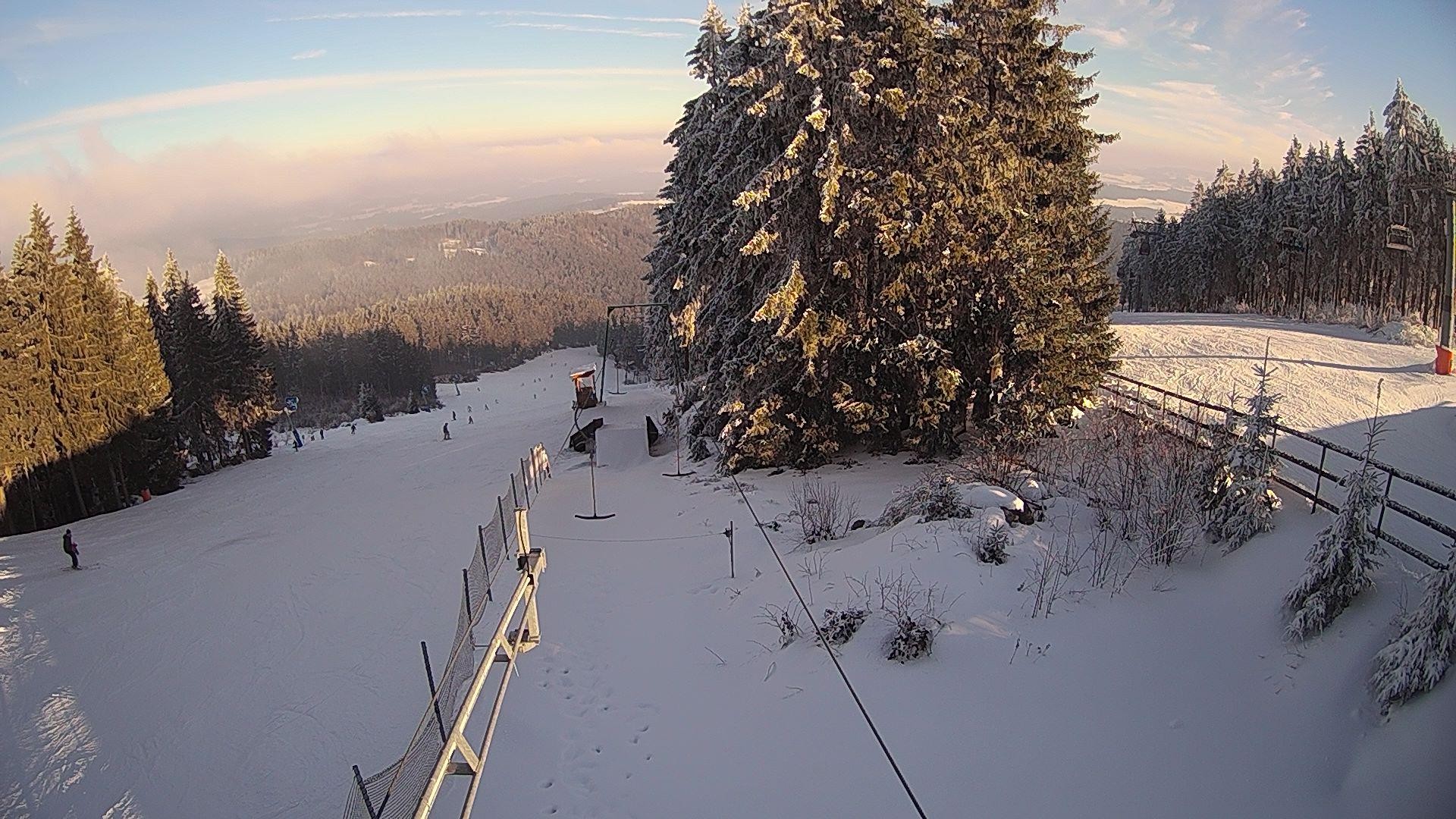 Archiv Foto Webcam Bergstation Sternsteinlifte im Mühlviertel