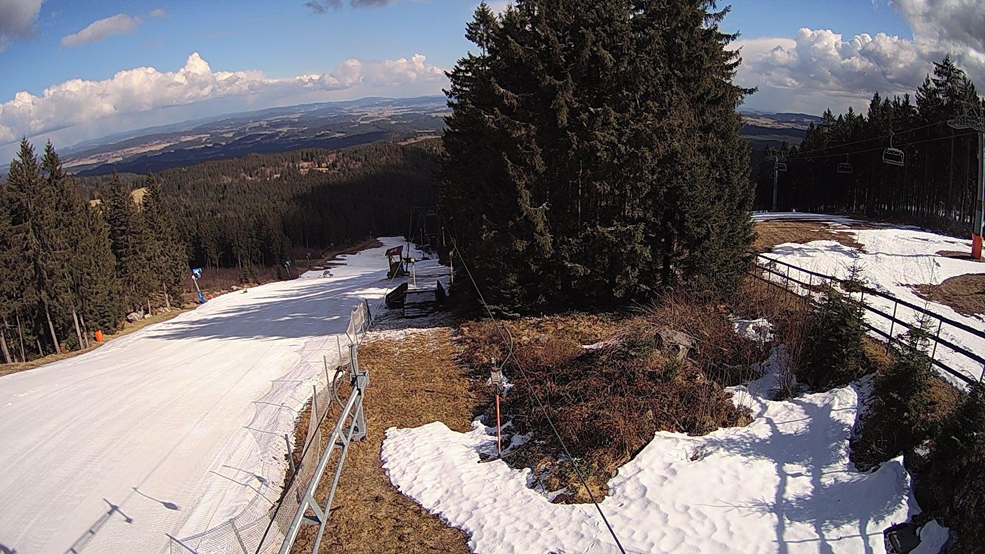 Archiv Foto Webcam Bergstation Sternsteinlifte im Mühlviertel